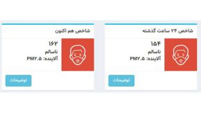 هواشناسی تهران امروز | وضعیت هوای پایتخت قرمز شد + وضعيت هوای تهران تا پايان هفته