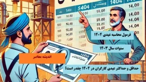 آخرین ورژن جدول عیدی کارگران سال 1404| فرمول محاسبه عیدی 1404 و سنوات سال 1403+ حداقل و حداکثر عیدی کارگران در ۱۴۰۴ چقدر است؟