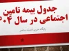 جدول بیمه تامین اجتماعی در سال 1404 منتشر شد+ دانلود جدول انواع بیمه تامین اجتماعی و مبالغ حدودی پرداخت در سال 1404