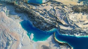 تصویر غروب زیبای خلیج ابدی فارس چشم نوازی میکند+ عکس
