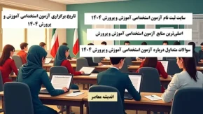 سایت ثبت نام آزمون استخدامی آموزش و پرورش ۱۴۰۴| از زمان ثبت نام آزمون استخدامی آموزش و پرورش ۱۴۰۴ و مهلت ثبت نام آزمون استخدامی آموزش و پرورش ۱۴۰۳ تا منابع آزمون استخدامی آموزش و پرورش ۱۴۰۴+ دانلود سوالات استخدامی آموزش و پرورش
