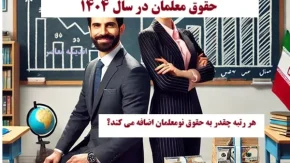 فیش حقوقی فرهنگیان بازنشسته با افزایش حقوق معلمان و فرهنگیان بازنشسته در آبان ماه 1404 / حقوق ماهانه معلمان در سال ۱۴۰۴ چقدر است؟ / مشکل معیشتی معلمان چه پیامدهایی دارد؟