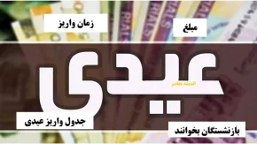 مهلت نهایی دولت برای پرداخت ۱۰ میلیون تومان عیدی مشخص شد / شرط غیرمنتظره تامین اجتماعی برای دریافت عیدی بازنشستگان
