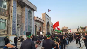 اثر تازه حسن روح‌الامین از حضرت ام‌البنین (س) منتشر شد / نقاشی عاشورایی این هنرمند تحسین کاربران را برانگیخت
