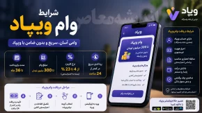 شرایط وام ویپاد | دریافت وام ویپاد بدون ضامن | مبلغ و ثبت نام وام ویپاد 1405