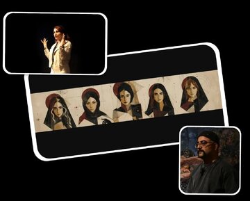 اثر خوب فرزند زمانه خویش است؛ تئاتر و نقاشی علیه بی‌حسی جمعی / وقتی صحنه و بوم به هم می‌رسند؛ روایتی متفاوت از هنر و جامعه / «مده‌آ اجرا نمی‌شود!»؛ تلاقی زنده تئاتر و نقاشی برای شکستن بی‌حسی مخاطب