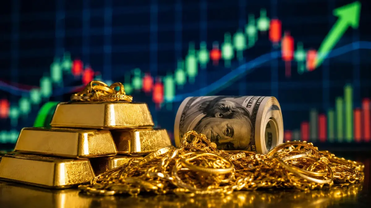 شوک به بازار طلا؛ اگر دلار و اونس همین مسیر را بروند، طلای ۱۸ عیار به ۲۵ میلیون نزدیک می‌شود / پیش بینی قیمت طلا تا آذر ۱۴۰۵؛ طلای ۱۸ عیار چند میلیون می‌شود و چه زمانی مرز ۲۵ میلیون را می‌شکند؟