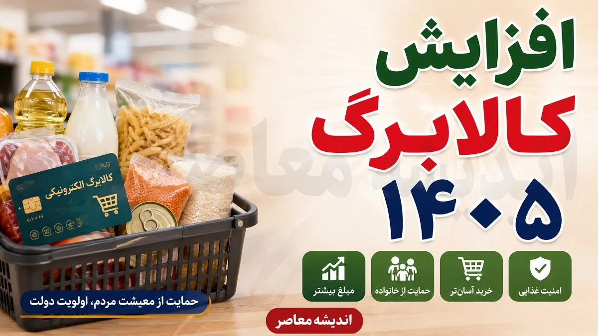 جزئیات طرح جدید کالابرگ الکترونیکی؛ آیا مبلغ اعتبار خانوارها بیشتر می‌شود؟ / آخرین خبر از کالابرگ؛ دولت درباره افزایش اعتبار چه تصمیمی دارد؟