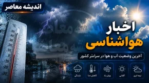 احتمال وزش باد شدید و رعد و برق در برخی نقاط کشور طی روزهای آتی