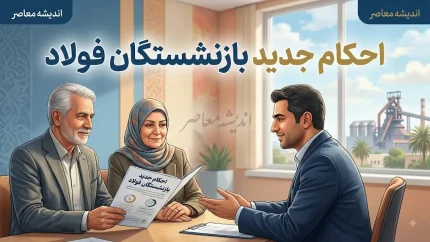 احکام جدید بازنشستگان فولاد ۱۴۰۵ | افزایش حقوق و متناسب سازی در احکام جدید بازنشستگان فولاد