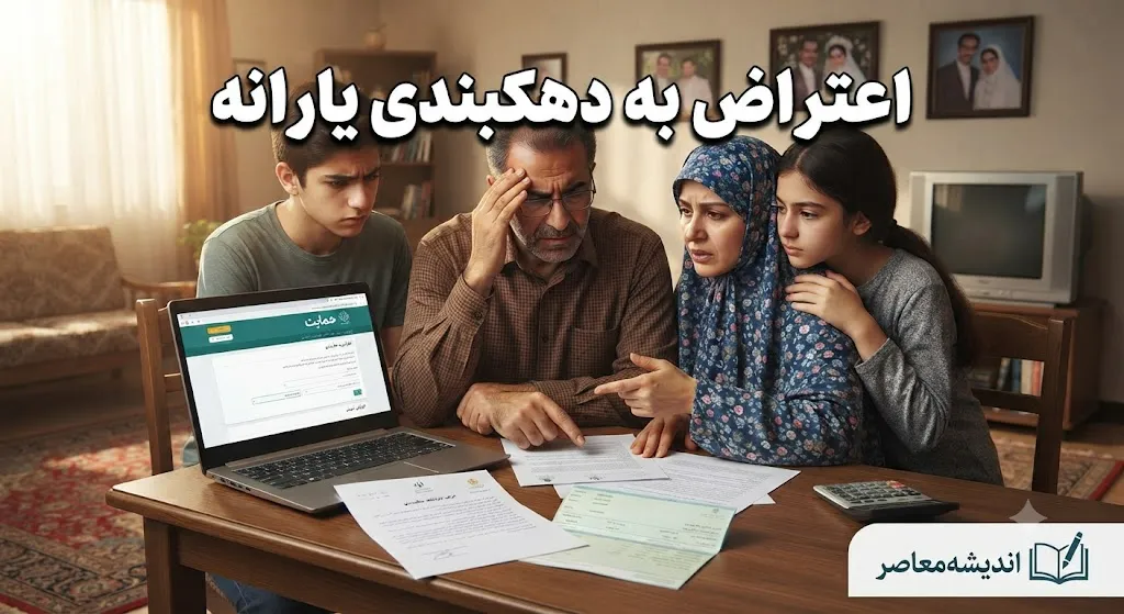 اعتراض به دهکبندی و قطع یارانه از طریق سامانه جدید hemayat.sfara.ir + آموزش کامل استعلام با کد ملی و جداسازی یارانه