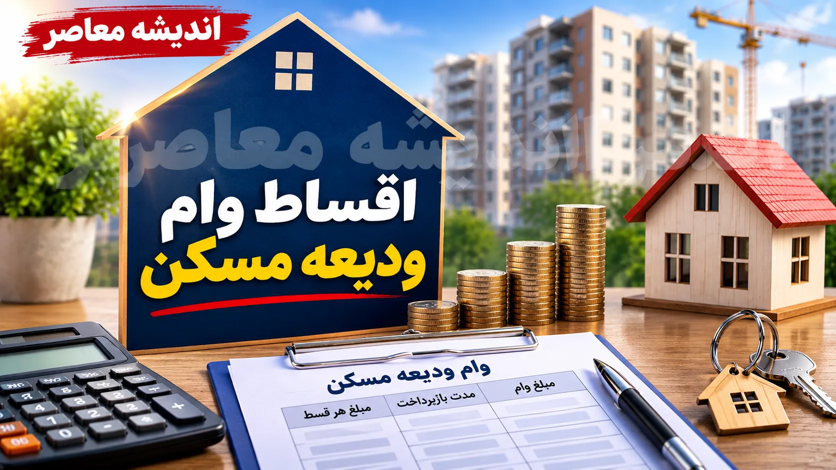 اقساط وام ودیعه مسکن ۱۴۰۵ چقدر است؟ + جدول کامل مبالغ، سود ۲۳ درصدی و شرایط بازپرداخت ۶۰ ماهه