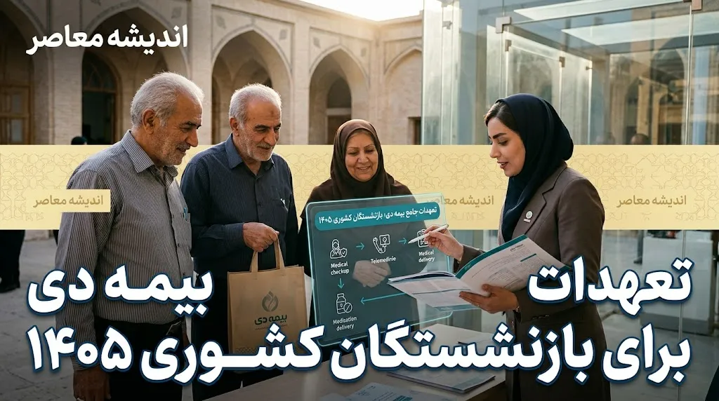 تعهدات بیمه دی برای بازنشستگان کشوری ۱۴۰۵؛ جدول کامل سقف پوشش بیمه تکمیلی و جزئیات خدمات درمانی