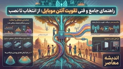 تقویت کننده آنتن موبایل؛ راهکاری برای رفع نقاط کور و بهبود اینترنت + جدول مقایسه مدل‌ها