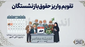 تقویم واریز حقوق بازنشستگان مرداد ۱۴۰۵ + جدول زمانی بر اساس حروف الفبا