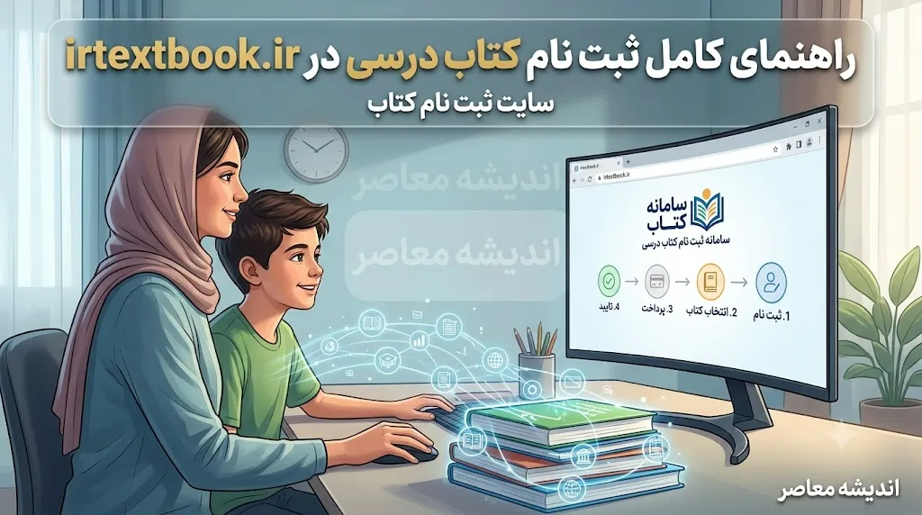 ثبت نام کتاب درسی ۱۴۰۵-۱۴۰۶؛ مهلت، سامانه irtextbook.ir و راهنمای کامل سفارش