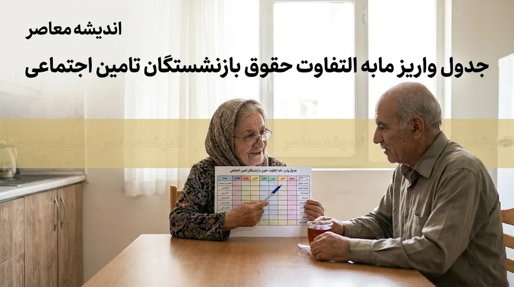 جدول زمان‌بندی واریز مابه‌التفاوت حقوق بازنشستگان تامین اجتماعی؛ وعده‌ها و آخرین وضعیت پرداخت از ۹ شهریور