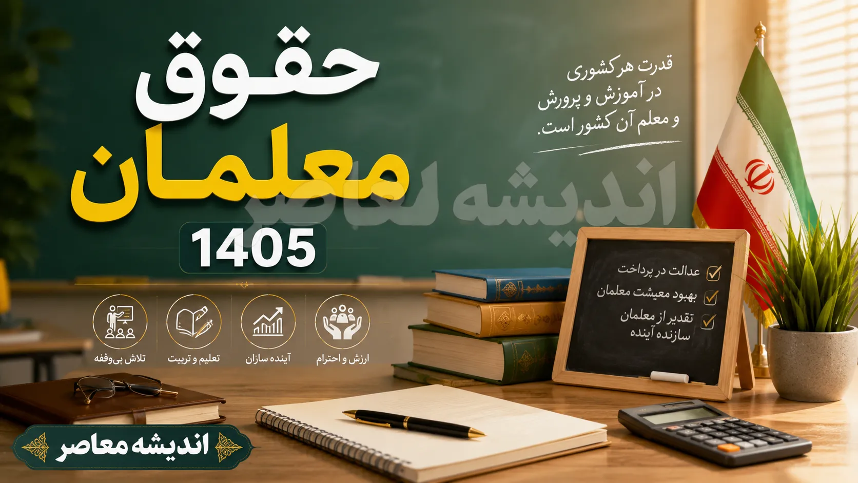 جزئیات کامل حقوق معلمان در سال ۱۴۰۵؛ از حداقل ۱۸.۷ میلیون تا سقف ۱۳۰ میلیون تومان + جدول رتبه‌بندی و آخرین خبرها