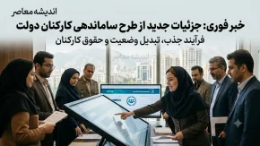 خبر فوری از ساماندهی کارکنان دولت در ۱۶ مرداد ۱۴۰۵؛ اجرای مصوبه از همین ماه آغاز شد، اما تبدیل وضعیت منوط به قانون و آزمون است