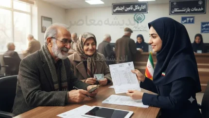 دریافت فیش حقوقی بازنشستگان تامین اجتماعی | راهنمای کامل دریافت فیش حقوقی بازنشستگان تامین اجتماعی با کد ملی