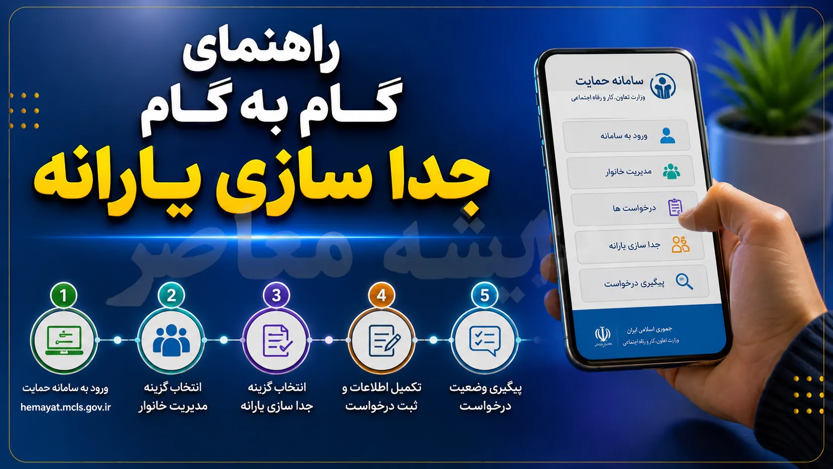 راهنمای گام به گام جداسازی یارانه در ۱۴۰۵؛ از سامانه ثبتاحوال تا واریز مستقل