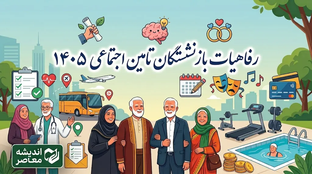 رفاهیات بازنشستگان تامین اجتماعی ۱۴۰۵؛ زمان واریز نوبت جدید تسهیلات و جزئیات پرداخت به مستمری بگیران