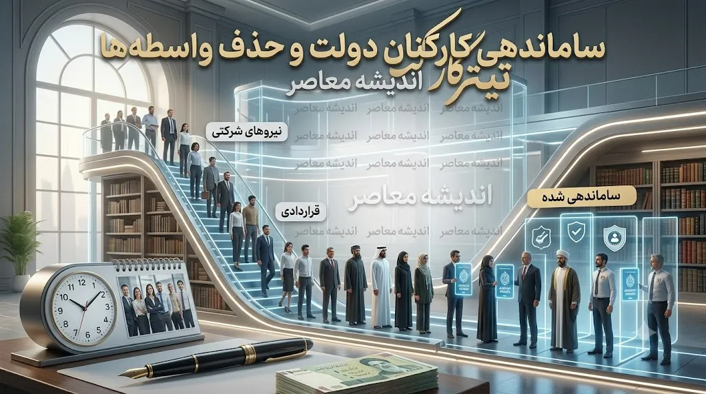 آخرین وضعیت ساماندهی کارکنان دولت در 17 مرداد 1405 | خبر جدید ساماندهی نیروهای شرکتی و تبدیل وضعیت