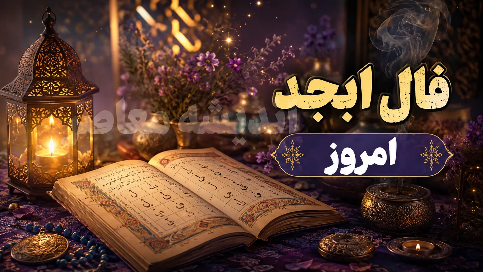 فال ابجد امروز شنبه 10 مرداد 1405 | فال ابجد امروز برای متولدین همه ماه ها | تعبیر فال ابجد و طالع امروز