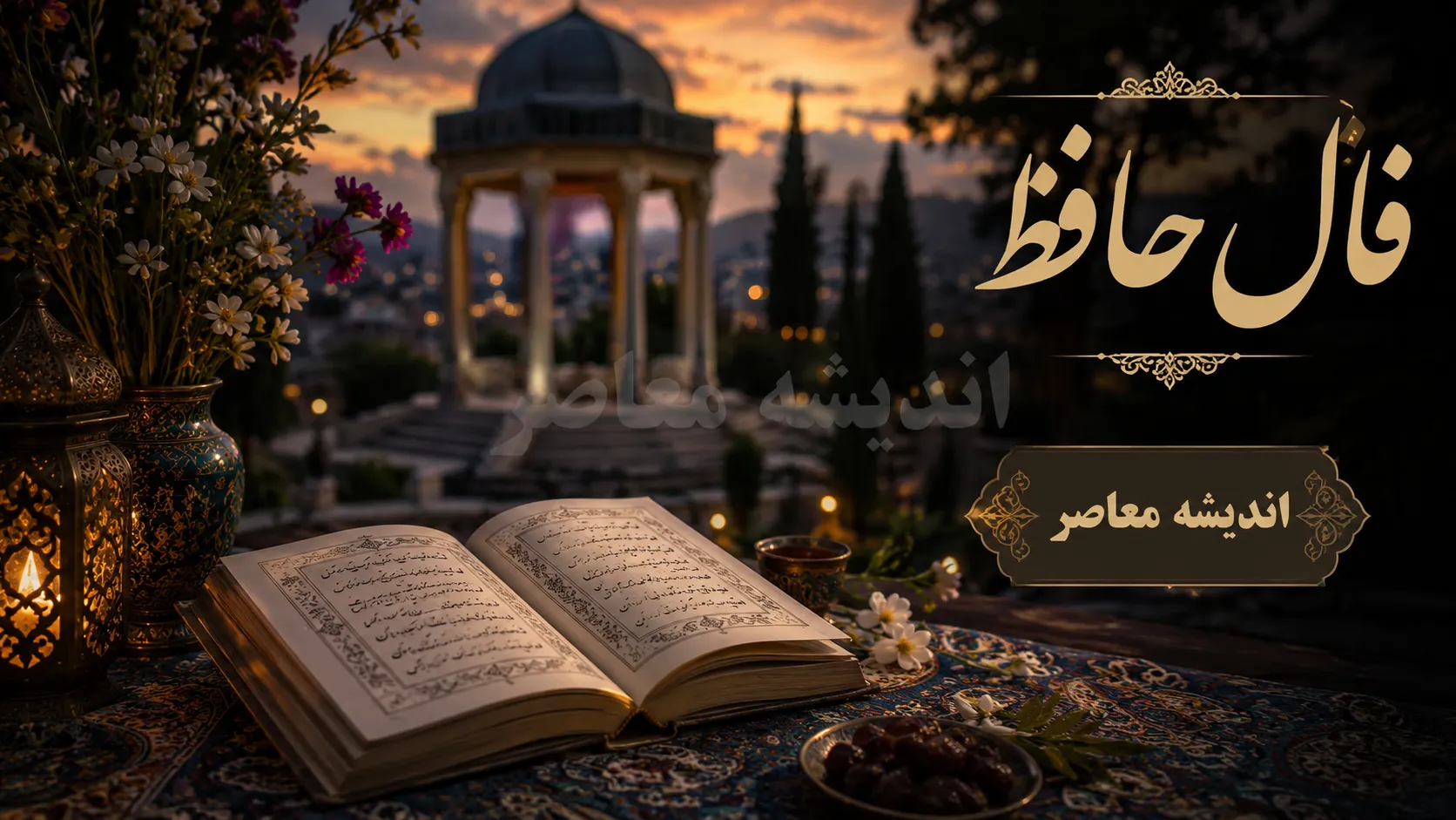 فال حافظ امروز یکشنبه 11 مرداد 1405 | فال حافظ امروز برای متولدین فروردین تا اسفند | تعبیر کامل فال حافظ امروز