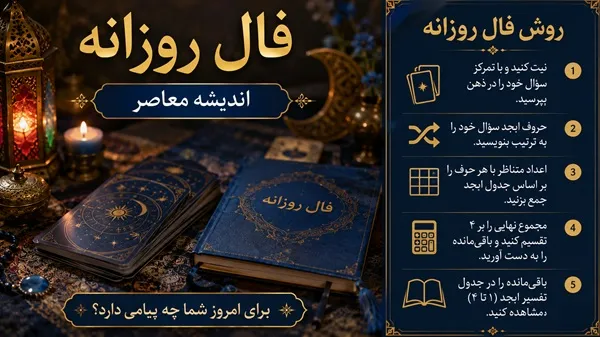 فال روزانه امروز سه شنبه ۲۰ مرداد ۱۴۰۵ | فال روزانه متولدین فروردین تا اسفند