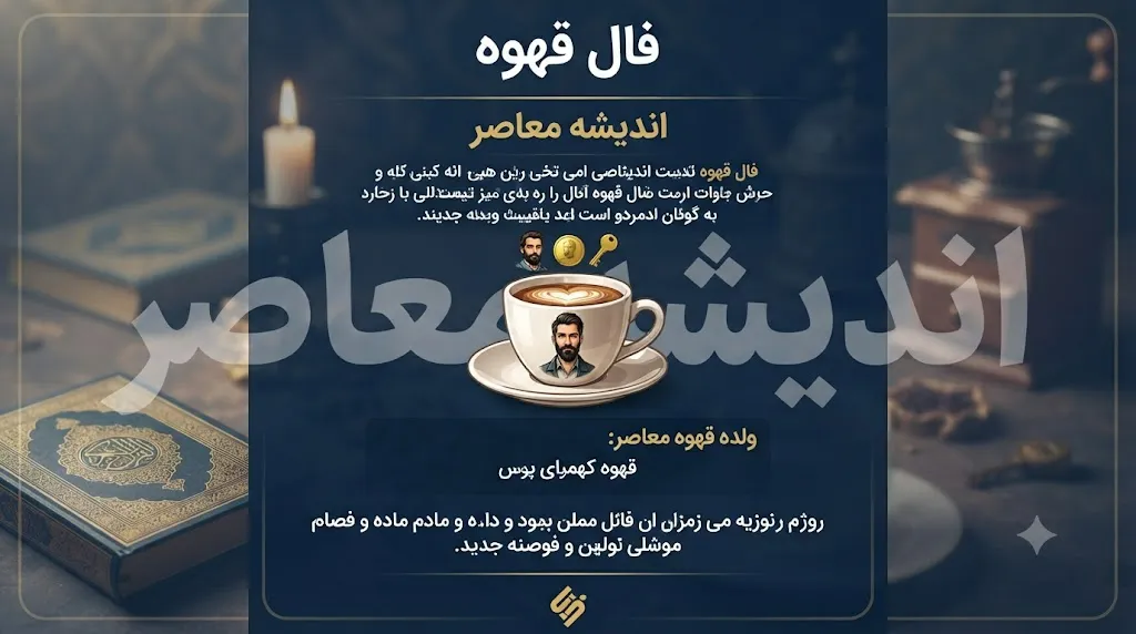 فال قهوه امروز شنبه 10 مرداد 1405 | فال قهوه امروز برای متولدین همه ماه ها | تعبیر کامل فال قهوه و نمادهای امروز