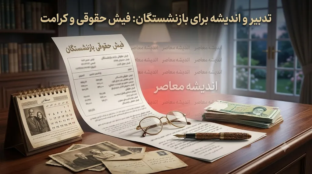 فیش حقوقی بازنشستگان مرداد ۱۴۰۵ | آخرین خبر از حقوق، متناسب‌سازی و معوقات بازنشستگان