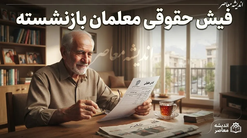 فیش حقوقی معلمان بازنشسته؛ راهنمای کامل دریافت آنلاین با کد ملی و شماره دفتر کل