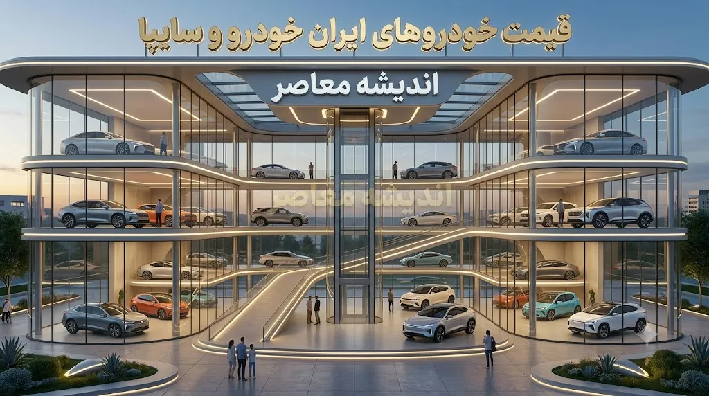 قیمت خودروهای سایپا و ایران خودرو امروز شنبه 17 مرداد 1405 | جدول قیمت روز خودروهای ایران خودرو و سایپا