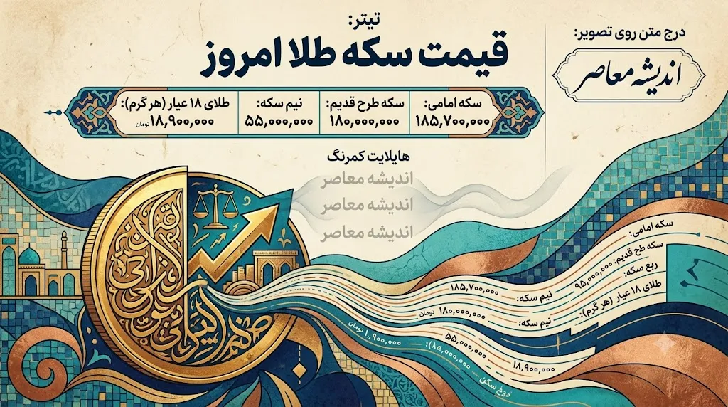 قیمت طلای ۱۸ عیار امروز یکشنبه ۱۸ مرداد ۱۴۰۵؛ نرخ لحظه‌ای طلا، قیمت سکه و پیش‌بینی بازار امروز