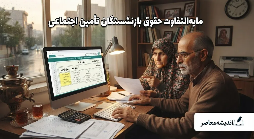 مابه‌التفاوت حقوق بازنشستگان تأمین اجتماعی کی واریز می‌شود؟ | وعده وزیر کار تا پایان مرداد، اما ابهامات همچنان باقی است