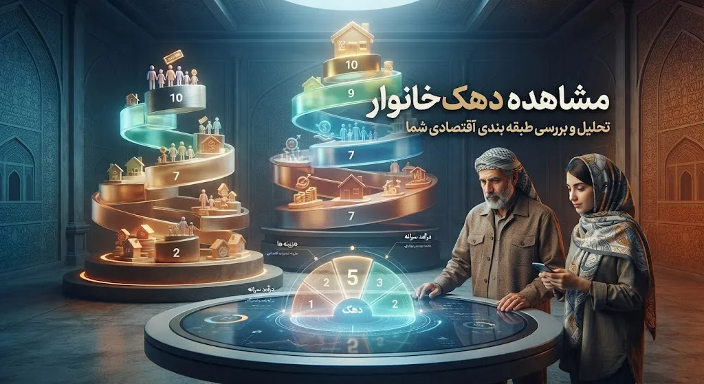 مشاهده دهک خانوار ۱۴۰۵؛ استعلام دهک بندی یارانه با کد ملی و موبایل + آموزش کامل