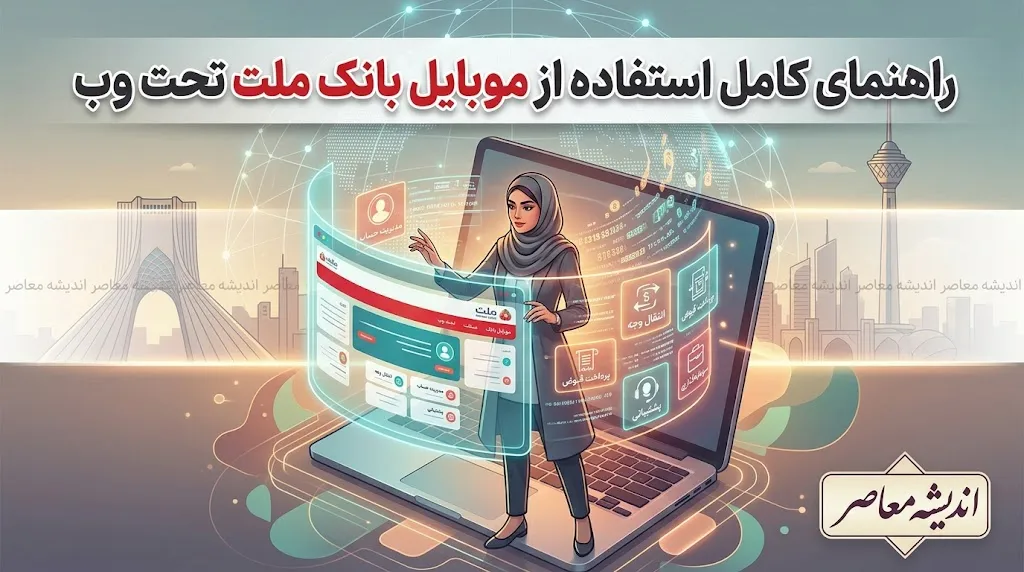 سامانه مگابانک ملت؛ بستر تحت وب بانکداری دیجیتال با خدمات متنوع و به‌روزرسانی‌های جدید