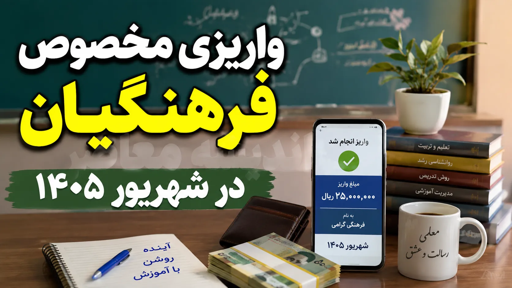 خبر فوری از واریزی مخصوص فرهنگیان در شهریور ۱۴۰۵ | جزئیات پرداخت جدید به معلمان