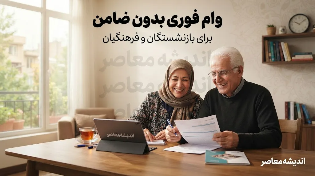 خبر فوری از وام فوری بدون ضامن برای بازنشستگان و فرهنگیان؛ تسهیلات جدید با فیش حقوقی جایگزین ضامن شد