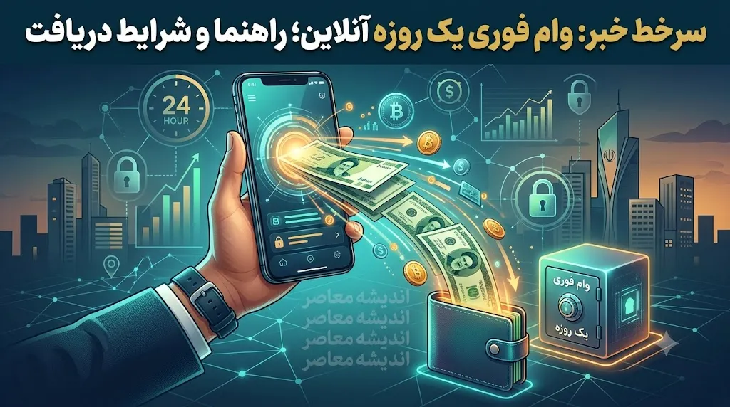 وام فوری یک روزه آنلاین بدون ضامن؛ معرفی پلتفرم‌های دریافت نقدی و اعتبار خرید در ۱۴۰۵