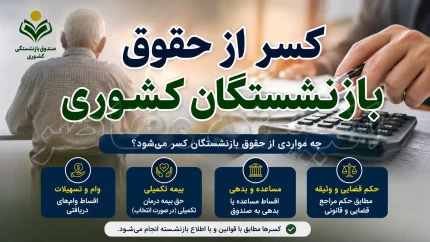 صدور گواهی کسر از حقوق بازنشستگان کشوری؛ راهنمای گام‌به‌گام دریافت غیرحضوری از سامانه sabasrm.ir