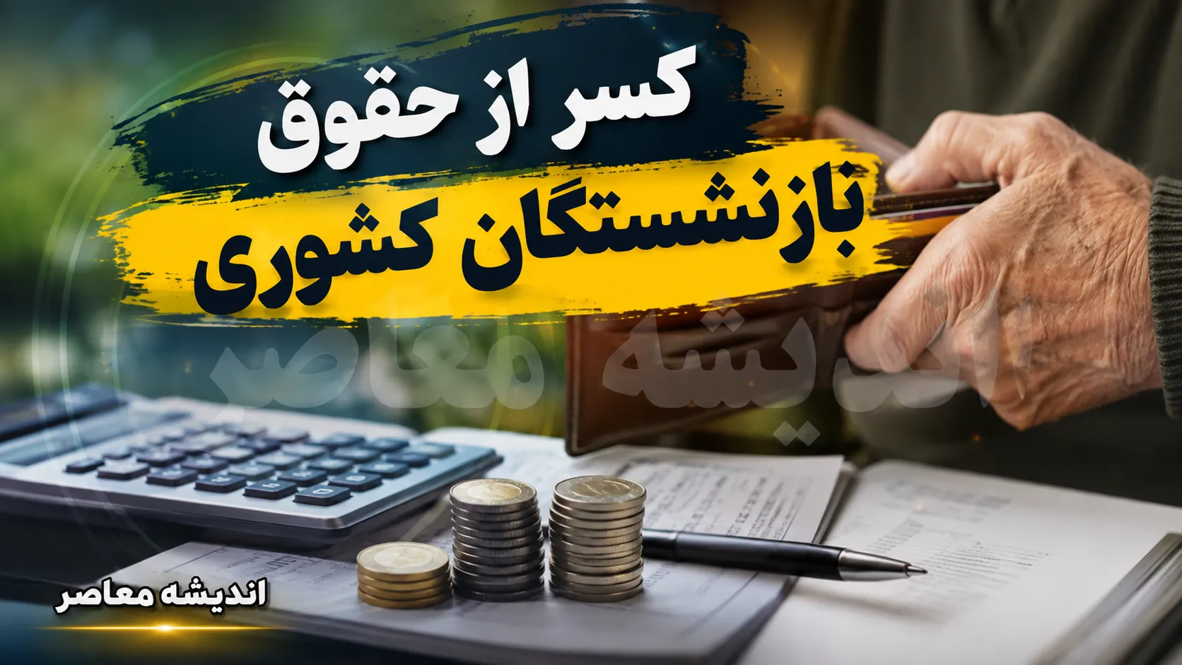 علت کسر مبالغ از حقوق بازنشستگان کشوری در مرداد ۱۴۰۵ + راهنمای کامل پیگیری