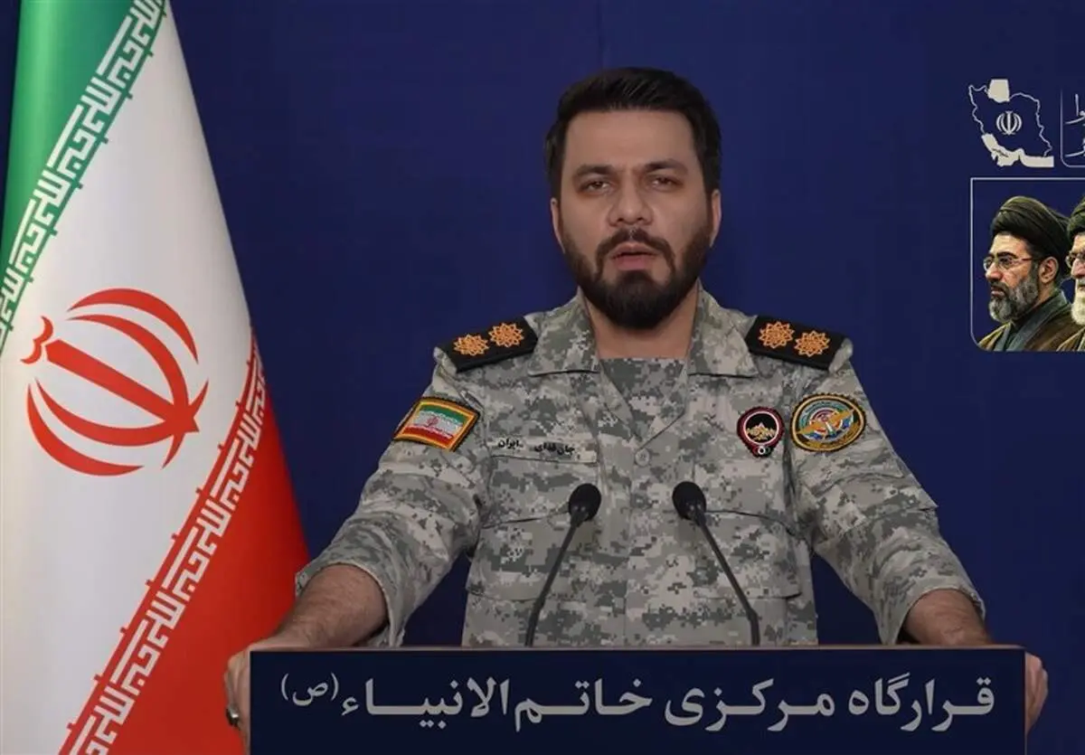 اخبار فوری امنیتی | هشدار قرارگاه خاتم‌الانبیا به کشورهای همکار با آمریکا / سخنگوی قرارگاه مرکزی : هرگونه همکاری با ارتش آمریکا بی‌هزینه نیست و عواقب سنگینی در پی خواهد داشت