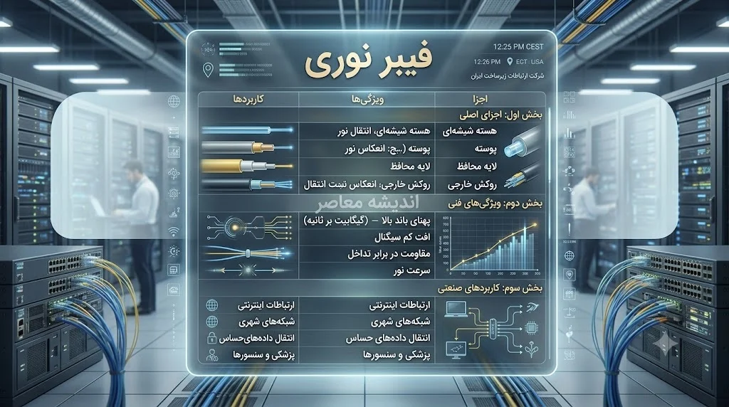 ثبت نام فیبر نوری مخابرات ۱۴۰۵ | آموزش کامل ثبت درخواست اینترنت فیبر نوری + استعلام پوشش، هزینه و نحوه نصب