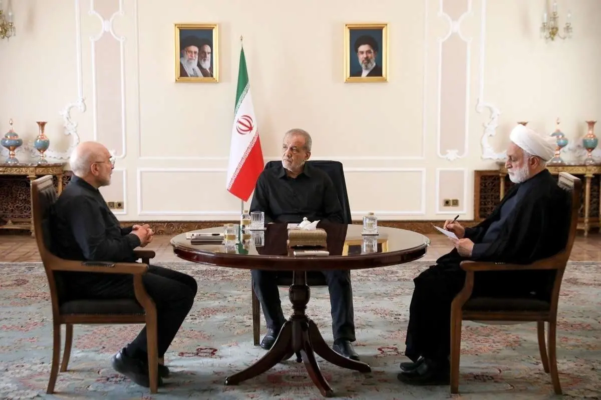 تأکید سران قوا بر تحکیم وحدت ملی و صیانت از اقتدار ایران در نشست سه‌قوه