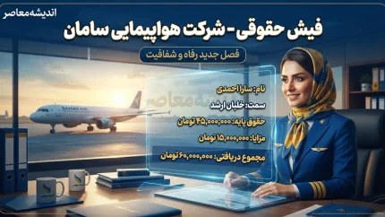 فیش حقوقی Saman Air؛ نحوه مشاهده فیش حقوقی کارکنان سامان ایر و جزئیات سامانه