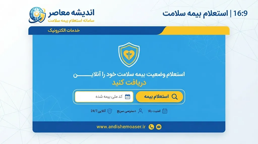 استعلام بیمه سلامت با کد ملی؛ سامانه بیمه سلامت، اعتبار بیمه و کد دستوری ۱۶۶۶ در ۱۴۰۵