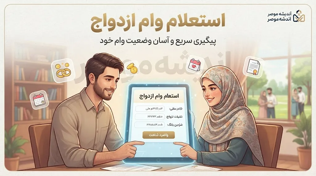 استعلام وام ازدواج ۱۴۰۵ با کد ملی و کد رهگیری؛ آموزش گام‌به‌گام مشاهده وضعیت در سامانه ve.cbi.ir + جدول وضعیت‌ها و پیام‌ها