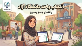 انتخاب واحد دانشگاه آزاد ۱۴۰۵ | آموزش کامل انتخاب واحد در سامانه آموزشیار + زمان انتخاب واحد و حذف و اضافه ترم مهر